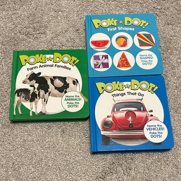 Poke a Dot Board Book lot - Picture 1 of 1
